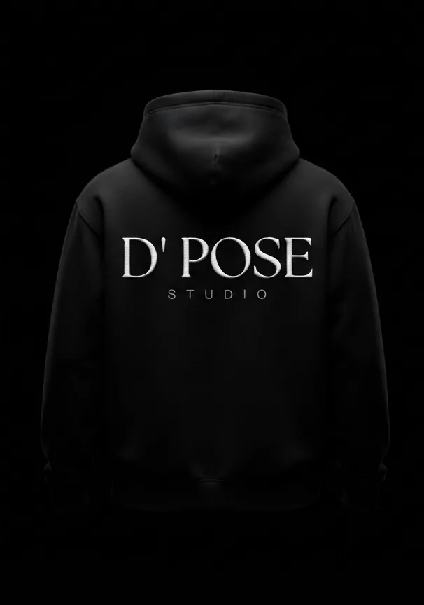 Mikina D’POSE zozadu