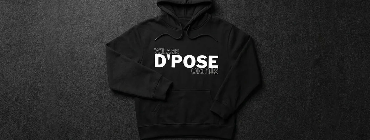Mikina D’POSE rozložená