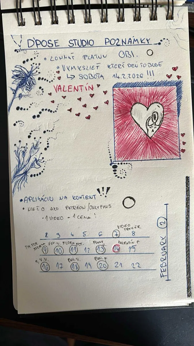 Zákulisie valentínskeho fotenia s Dominikou, D'POSE STUDIO